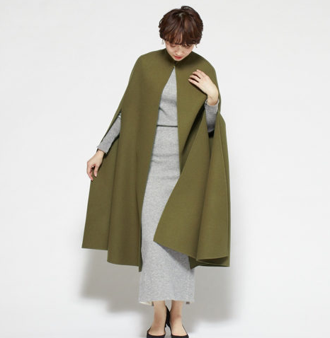 マディソンブルー 20SS SHAWL CAPE ケープコート ロング